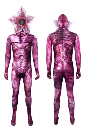 V Disfraz Para Niños Halloween Miedo Cosplay Flor Demogorgon