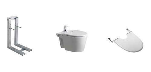 Combo Ferrum Marina Bidet Colgar + Tapa Y Soporte