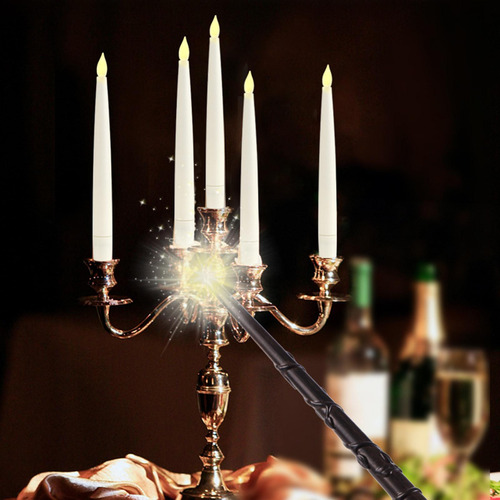 Velas Cónicas Sin Llama, Velas Cónicas Led, Luz 10 Piezas