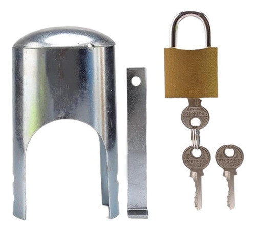 Cerradura For Grifo Exterior Con 3 Llaves, Antirrobo, Para
