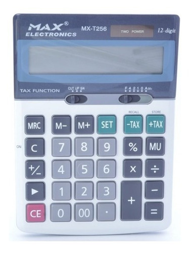 Calculadora Max Mx-t256 12 Digitos