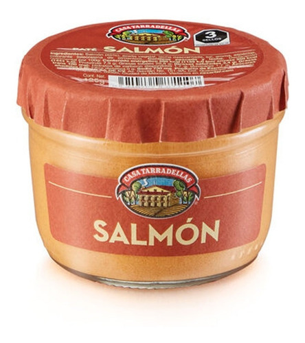 Pate Casa Tarradellas Finas Salmón 125g