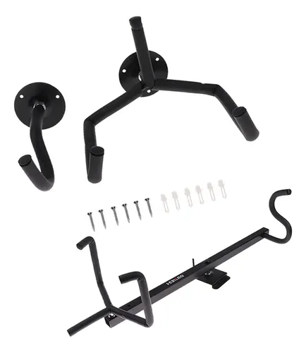 Soporte De Pared Para Guitarra (Pack De 2) - Ajustable Para Guitarras, Bajos Y Ukeleles