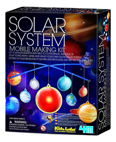Kit Movil De Sistema Solar Colgante Brillante Juego Ingenio
