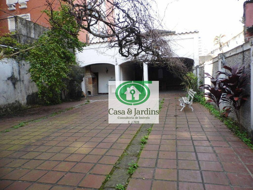 Imagem 8 de 15 de Casa Com 4 Dormitórios Para Alugar, 350 M² Por R$ 15.000,00/mês - Boqueirão - Santos/sp - Ca1011