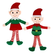 Comprar Pareja De Elfos Navideño Duendes Decoración Árbol De Navidad