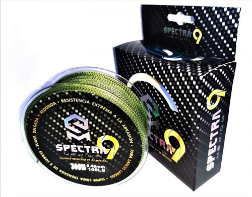 Spectra Mx Linea Trenzada 9 Hebras 60 Libras 330 Yardas