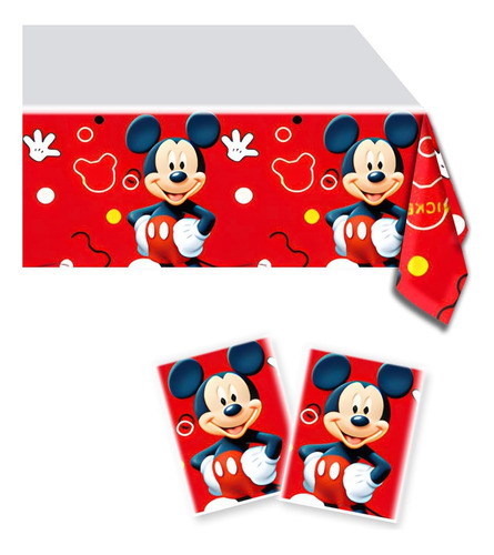 2pcs Mickey Party Mantel |70.8 X 42.5 Inch| Mickey Part...