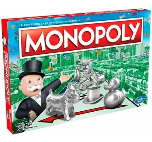 Juego De Mesa Monopoly Classic Tokens Metal Hasbro La Plata