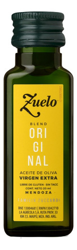 Zuelo Clásico Aceite De Oliva Extra Virgen 20 Ml X10 Un.