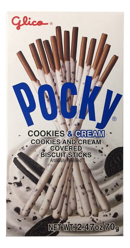 Pocky Palitos De Galletas Cubiertos De Crema, 2.47 Onzas Por