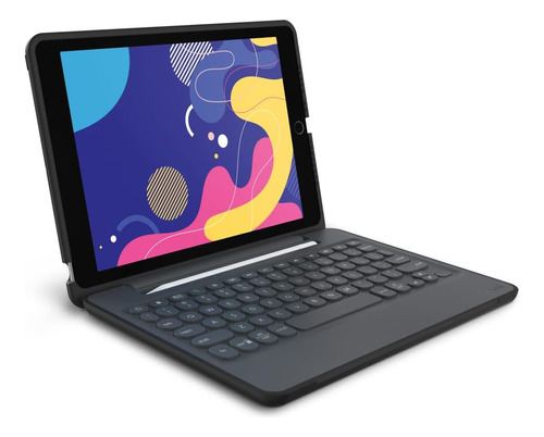 Funda Con Teclado Zagg / Para iPad 10.2  / Black