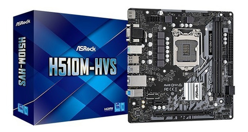 Mb Asrock H510m Intel Core De 11 A Gen Ddr4 3200mhz  Hdmi