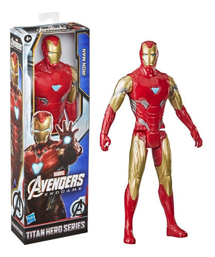 Iron Man Figura De Accion 12 Pulgadas Titan Hero Series