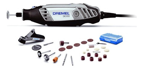 Mini Torno Dremel Serie 3000 7 Funciones + 26 Accesorios