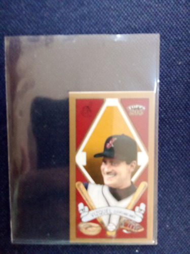 Mini Barajita De Omar Vizquel Topps Polar Bear 57