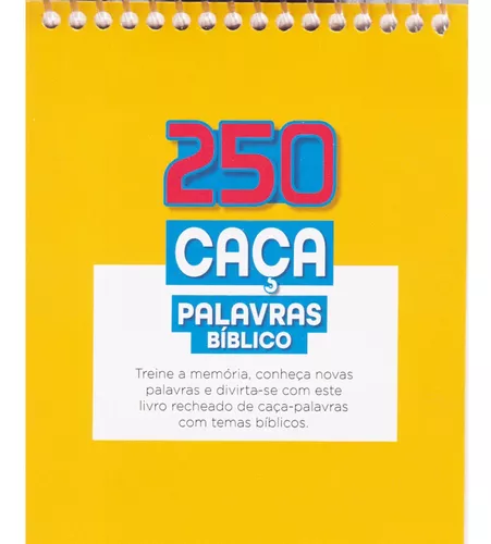 250 caça-palavras bíblico : Ciranda Cultural: : Livros