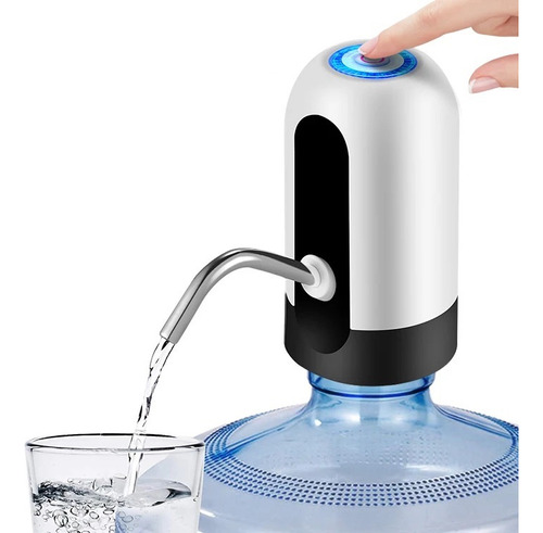 Filtro Dispensador Automático Agua Eléctrico Recargable Usb