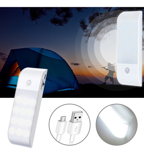 Luz Nocturna Led O Para Niños, Sensor De Luz Enchufable