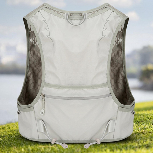 Chaleco De Hidratación Chaleco Para Correr Mochila De Gris