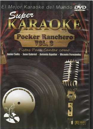 Dvd - Super Karaoke Vol. 3 / Pocker Ranchero