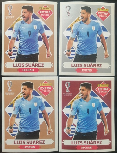 Extra Stikers Panini Luis Suarez