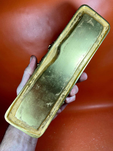 Antiguo Y Fino Juego De Escribanía | Bañado En Oro | Firmado (Usado)