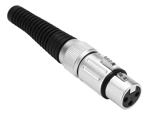 Conector Xlr Canon Linha Pesada Fêmea Tipo Xlr Linha Pro Csr