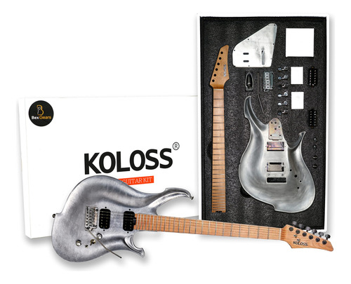 Bexgears Kits Guitarra Electrica Diy Camara Aluminio Cuerpo
