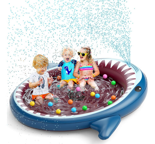 Aspersor Inflable Para Piscina Infantil Jasonwell: Splash Pa