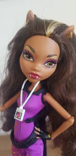 Boneca Monster High Music Festival Clawdeen Wolf usada loose