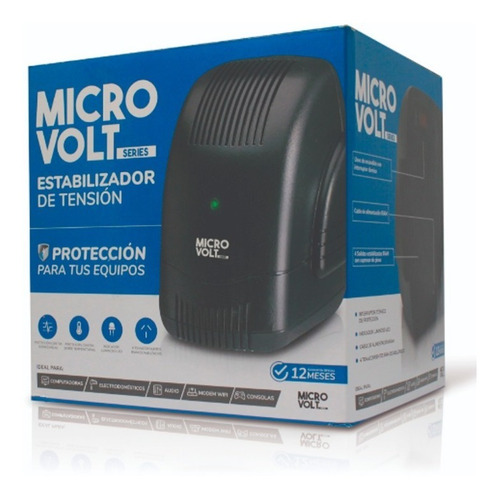 Estabilizador De Tensión Trv - Micro Volt L - 1200va(pico) F