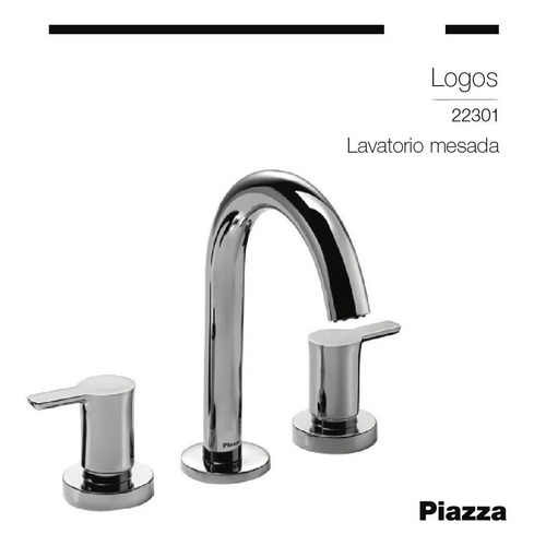 Imagen 6 de 8 de Set Ducha De Embutir C/transf + Grif Lavatorio Mesada Piazza