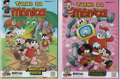 30 Gibis Turma Da Mônica: Monica, De Maurício De Souza. Editora Panini Brasil Ltda, Capa Mole Em Português
