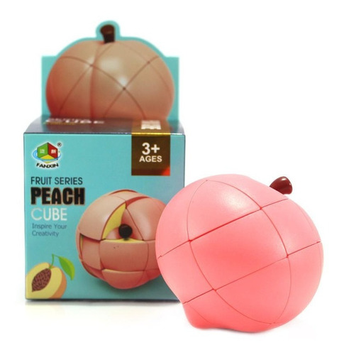 Cubo Rubik Fanxin Peach Durazno 3x3 Fruta + Regalo