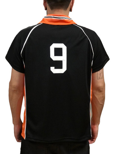 Imagen 2 de 10 de Camiseta Tobio Kageyama #9 Haikyu Karasuno Cosplay Anime