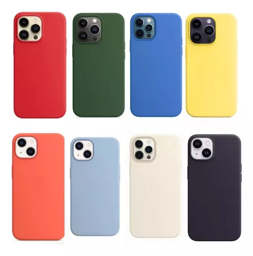 Capinha iPhone 15 Pro Max em Silicone com Interior Aveludado