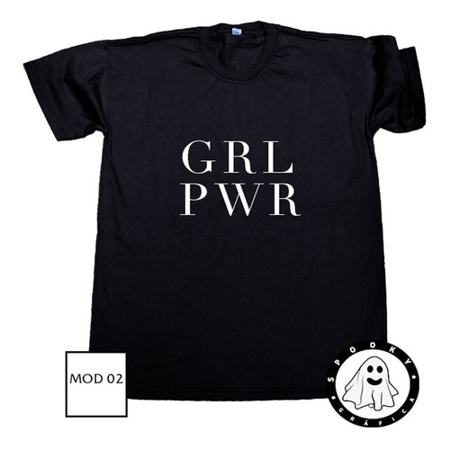 Remeras Girl Power Grl Pwr Feminista Varios Diseños Algodón