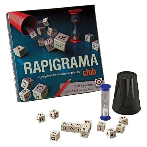 Rapigrama Club Juego De Mesa Ruibal Original 