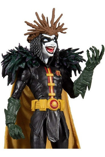 Imagen 2 de 10 de Mcfarlane Figura Robin King Articulada Dc Batman Multiverso Dark Nights Escala 18cm Original