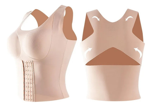 Brasier Sosten Sujetador Corset Corrector De Postura Faja