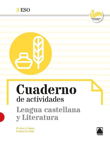 Cuaderno De Actividades. Lengua Castellana Y Literatura 3...