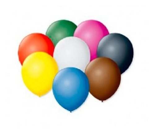 Imagem 1 de 1 de Balões De Festa Latex 3 Globitos De Água - Sortidos -100 Un
