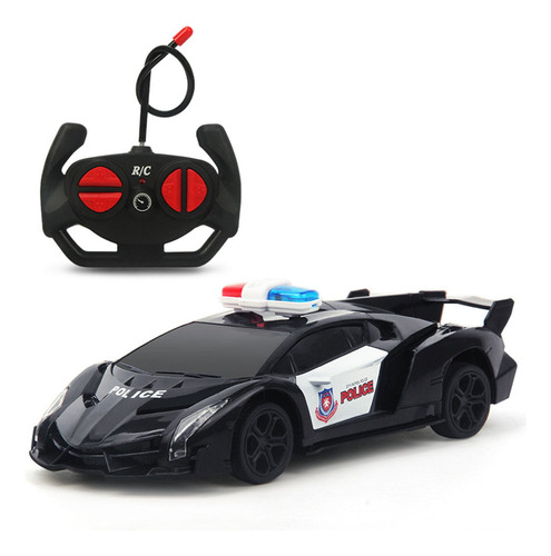 Automóvil De Control Remoto 1/24 Rc Police Car Electric Cop