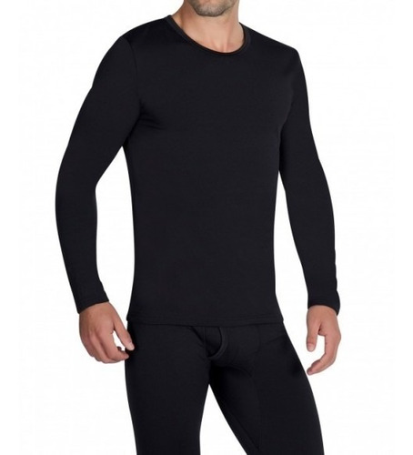 Conjunto Ropa Termica Negro Hombre (pantalon Y Playera Ml)