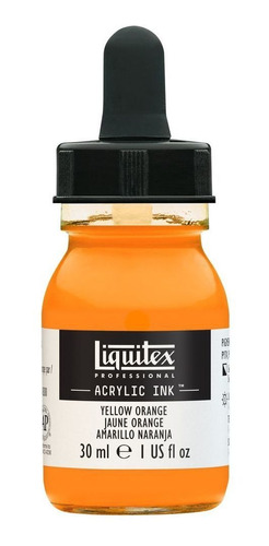 Tinta Acrílica Fluida Liquitex 30ml Yellow Orange 298