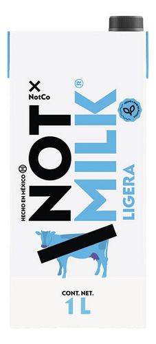 Leche Vegetal Baja En Grasa Not Milk Notco 1 L Caja 6 Pz