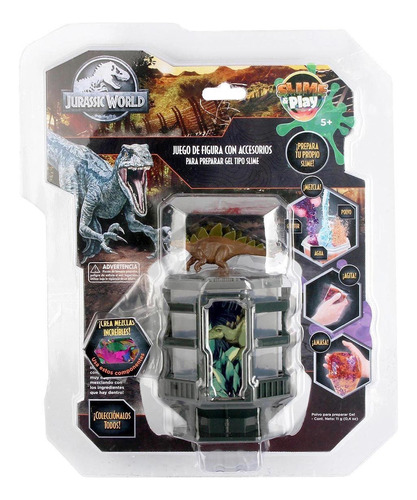 Lata Slime Con Figura Surtida Jurassic World