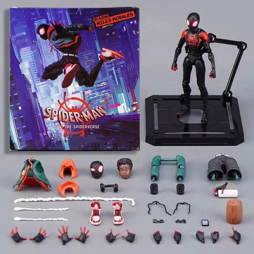 Para Boneca Móvel New Frontier Spider Man Miles Morales