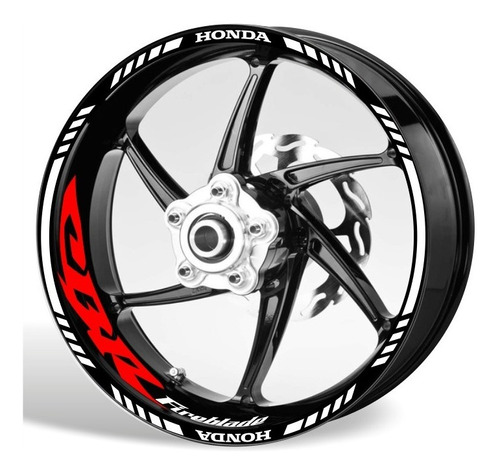 Calcomanías Para Rines  Honda - Cbr  - Reflectivas